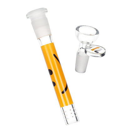 Pulsar Design Series Straight Tube Glass Water Pipe | 12" | 14mm F