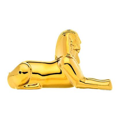 Hemper Ancient Egypt Sphinx Glass Hand Pipe - 5"