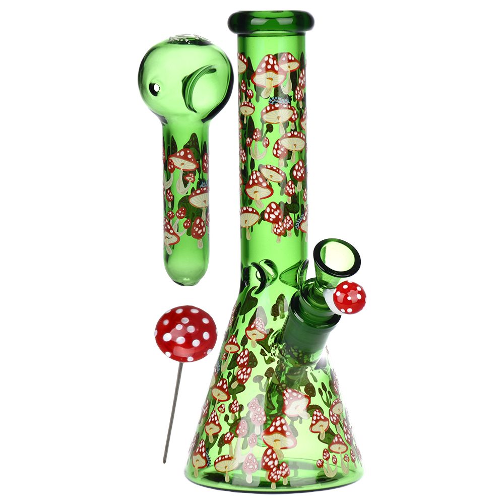 Pulsar Greatest Hits Series Glow Herb Pipe Duo / 10" / 14mm F