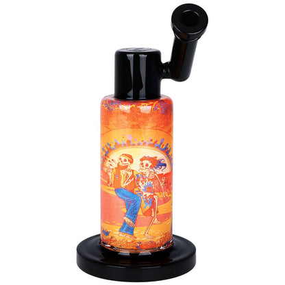 Grateful Dead x Pulsar Inside Print Water Pipe - 8.5" / 14mm F / Sunset Dance