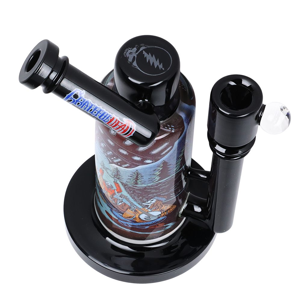 Grateful Dead x Pulsar Inside Print Water Pipe - 8.5" / 14mm F / UFO Jam