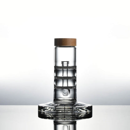 Vitae Glass Tri-combs Base