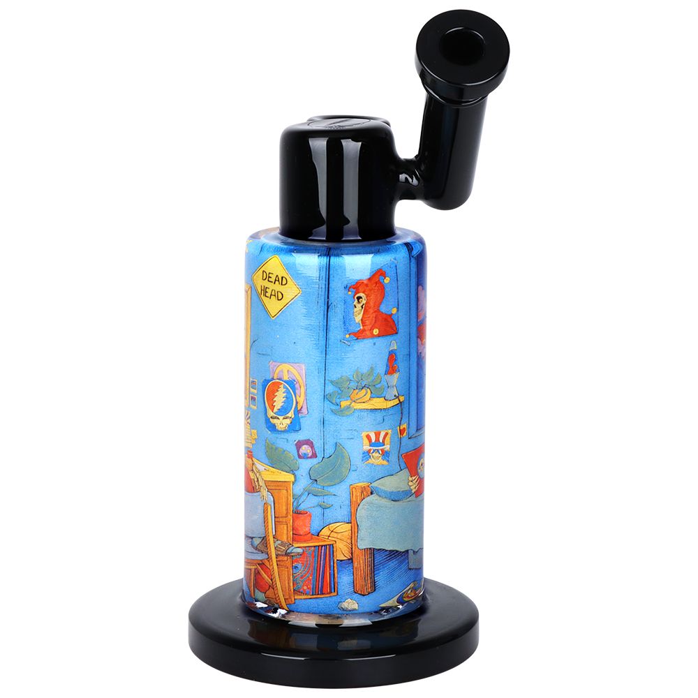 Grateful Dead x Pulsar Inside Print Water Pipe - 8.5" / 14mm F / Deadhead Dorm