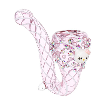 Greetings Hello Kitty Sherlock Glass Pipe - 5.25"