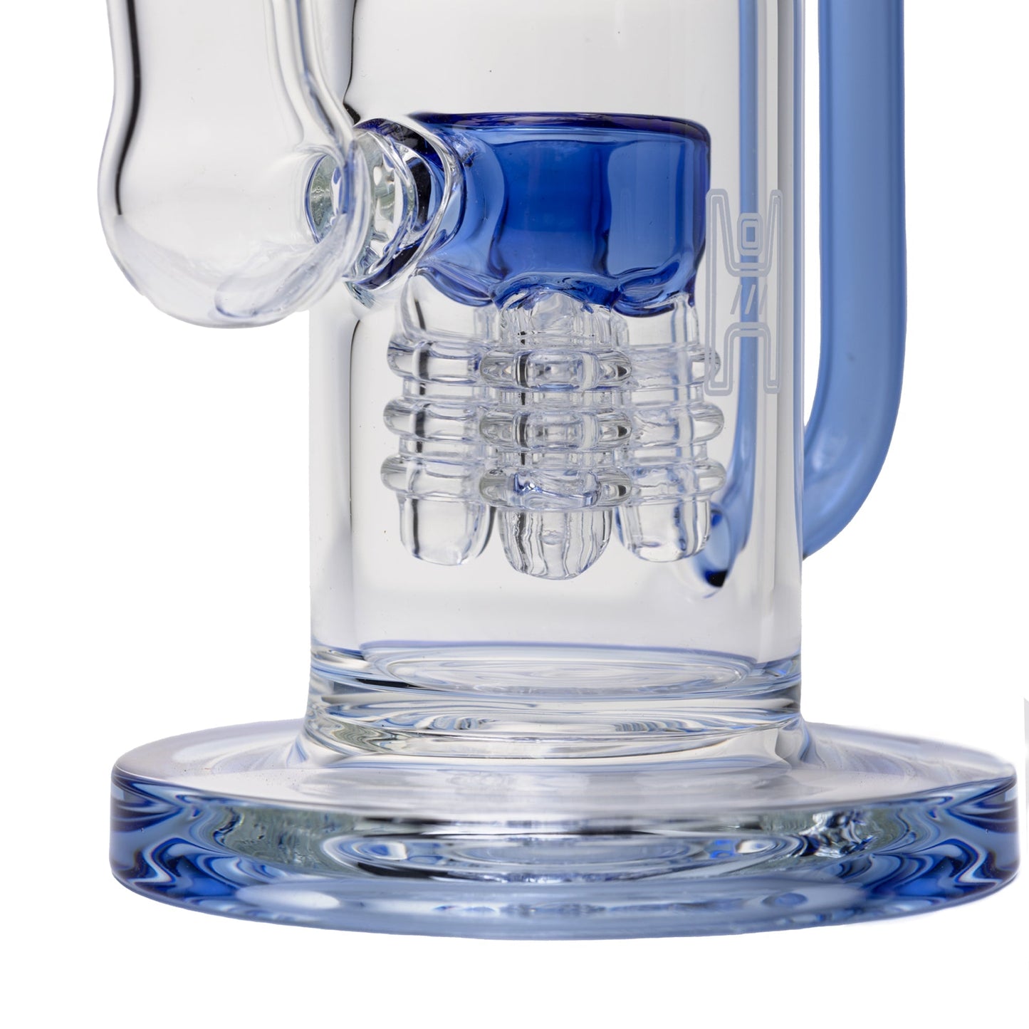 Human Grade Raygun Glass Water Pipe Percolator