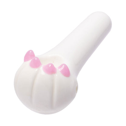 CAT PAW GLASS HAND PIPE