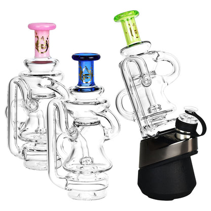 Pulsar Triple Tube Recycler Puffco Peak Glass Bubbler